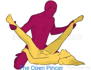 The open pincer position